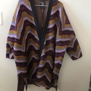 Urban Outfitters Cardigan zigzag pattern